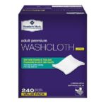 Member’s Mark Adult Washcloth Disposable Moist Wipes 12″ x 8″ – 240 ct
