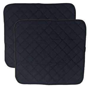 LUXEHOME Set of 2 Waterproof Cozy Seat Protector Cushion 22×21 Inch (Blue)